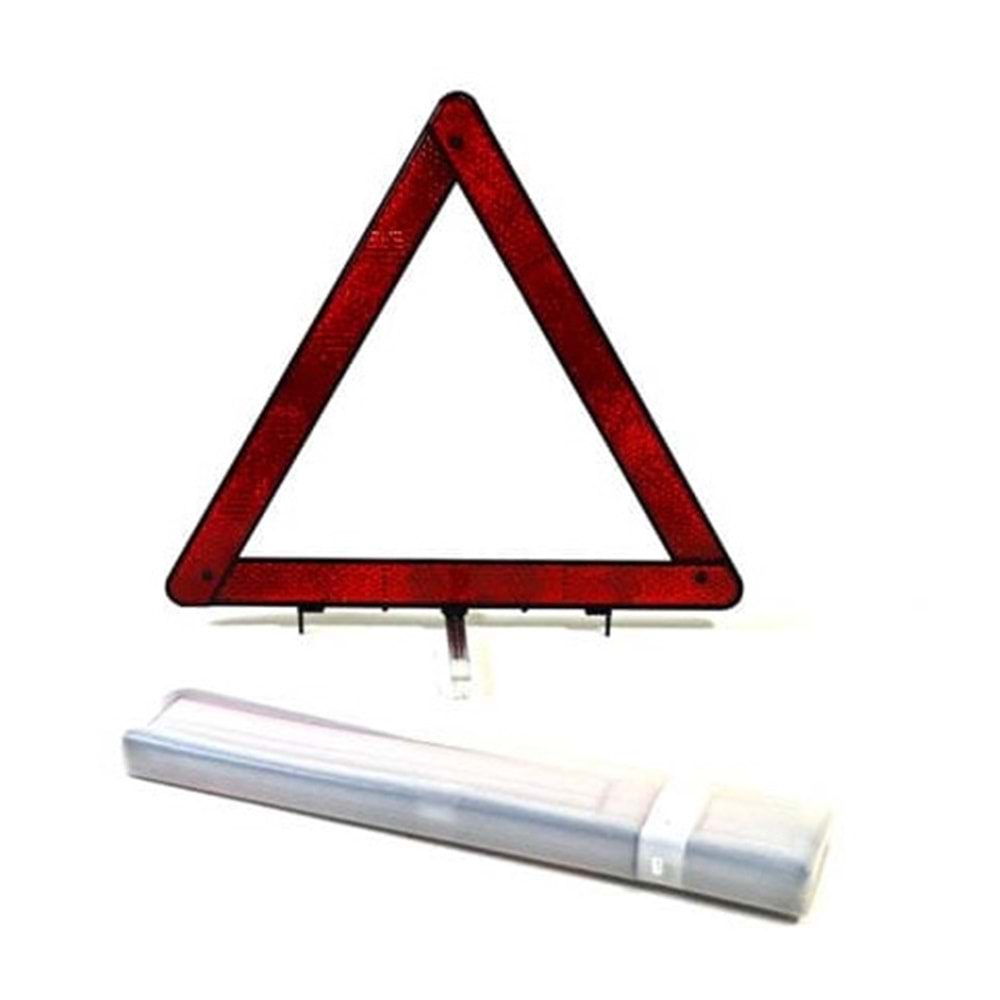 ÜÇGEN REFLEKTÖR DEMİR AYAKLI PLASTİK KUTULU