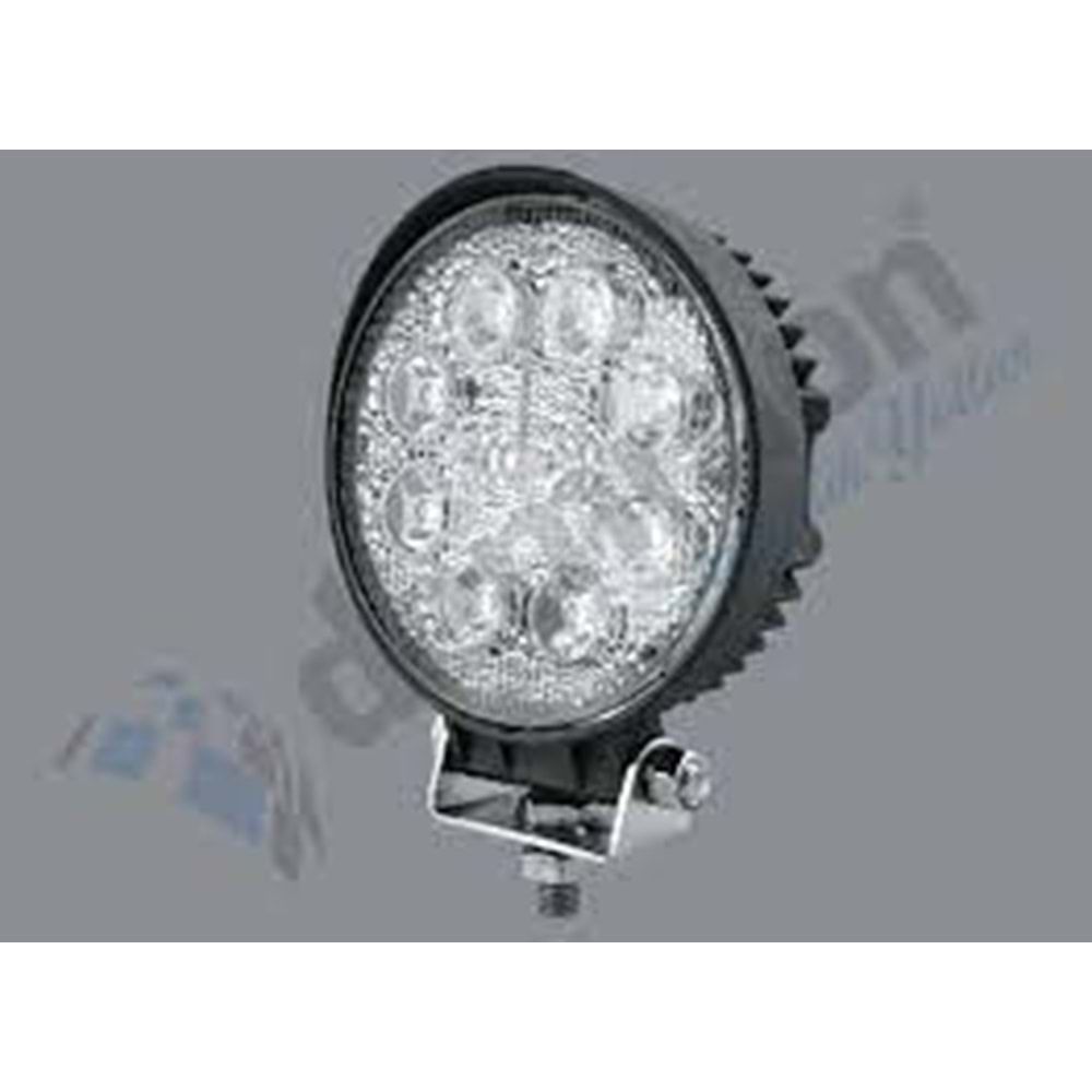 YUVARLAK STOP 9LED 27W+3W KMZ-BYZ