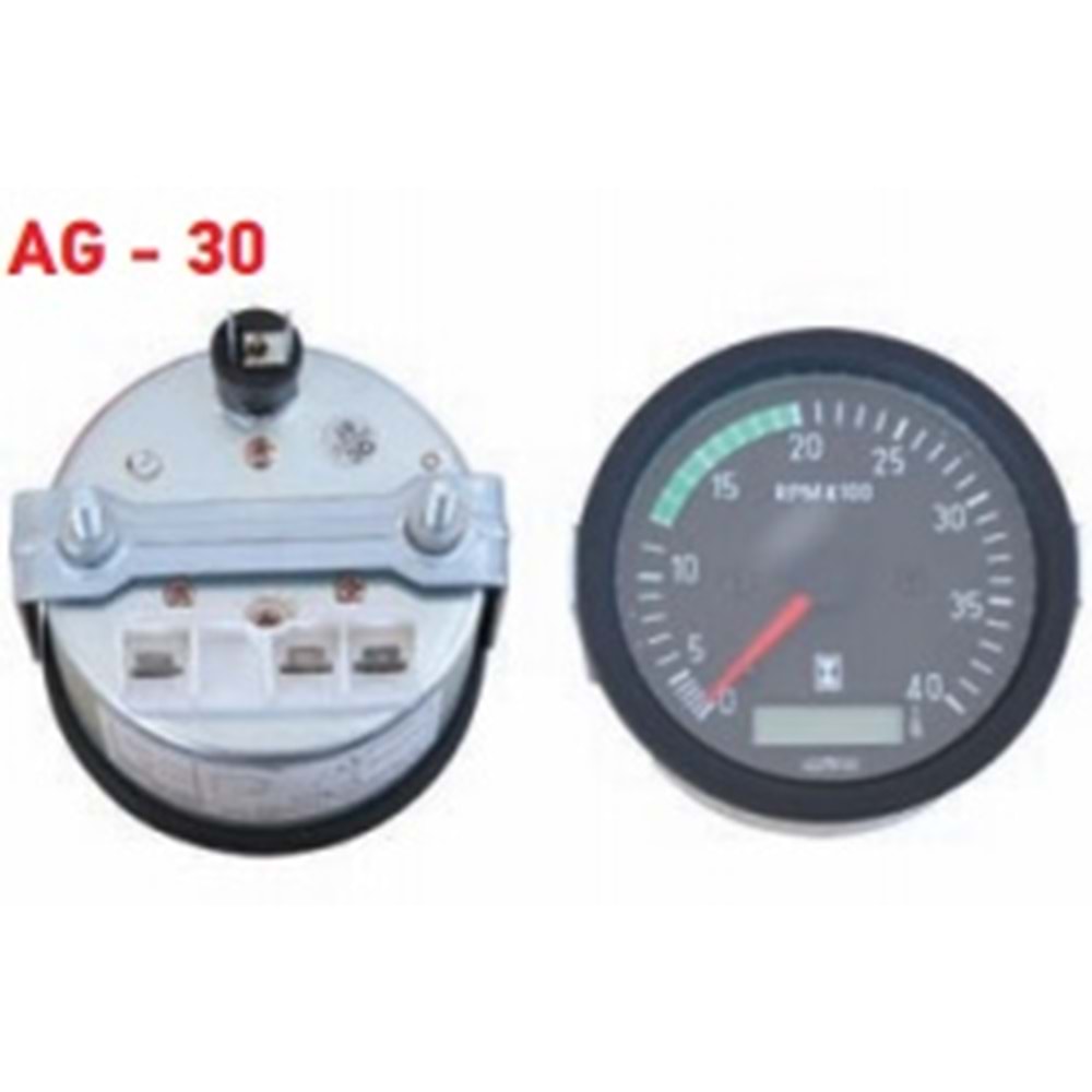 DEVIR SAATI 24V DIGITAL ÇALIŞMA SAATİ 37246 37241