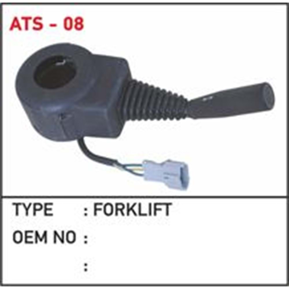 VİTES KOLU FORKLİFT GRİ SOKET 3 KBLOLU