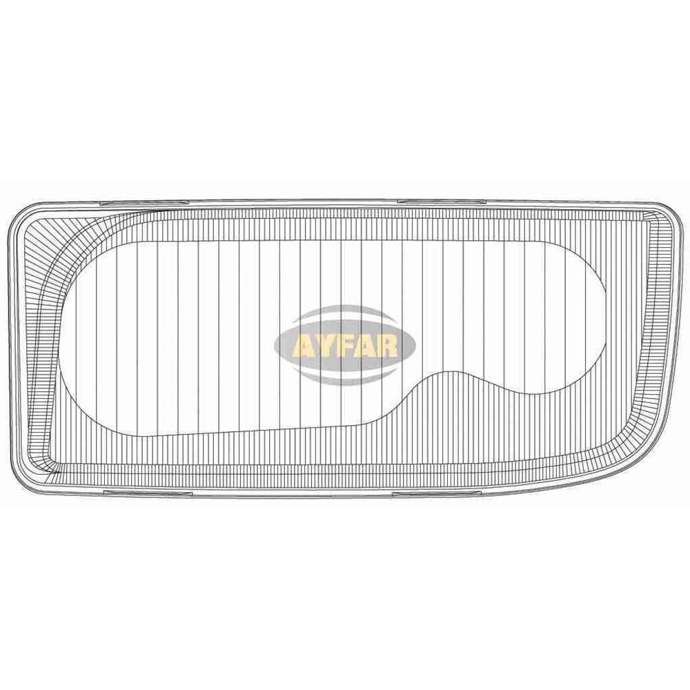 MERCEDES 345 CONNECTO FAR CAMI SAĞ