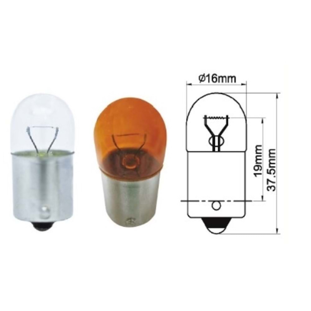 67 24 V 10 W HELLA TİPİ PARK AMPULU