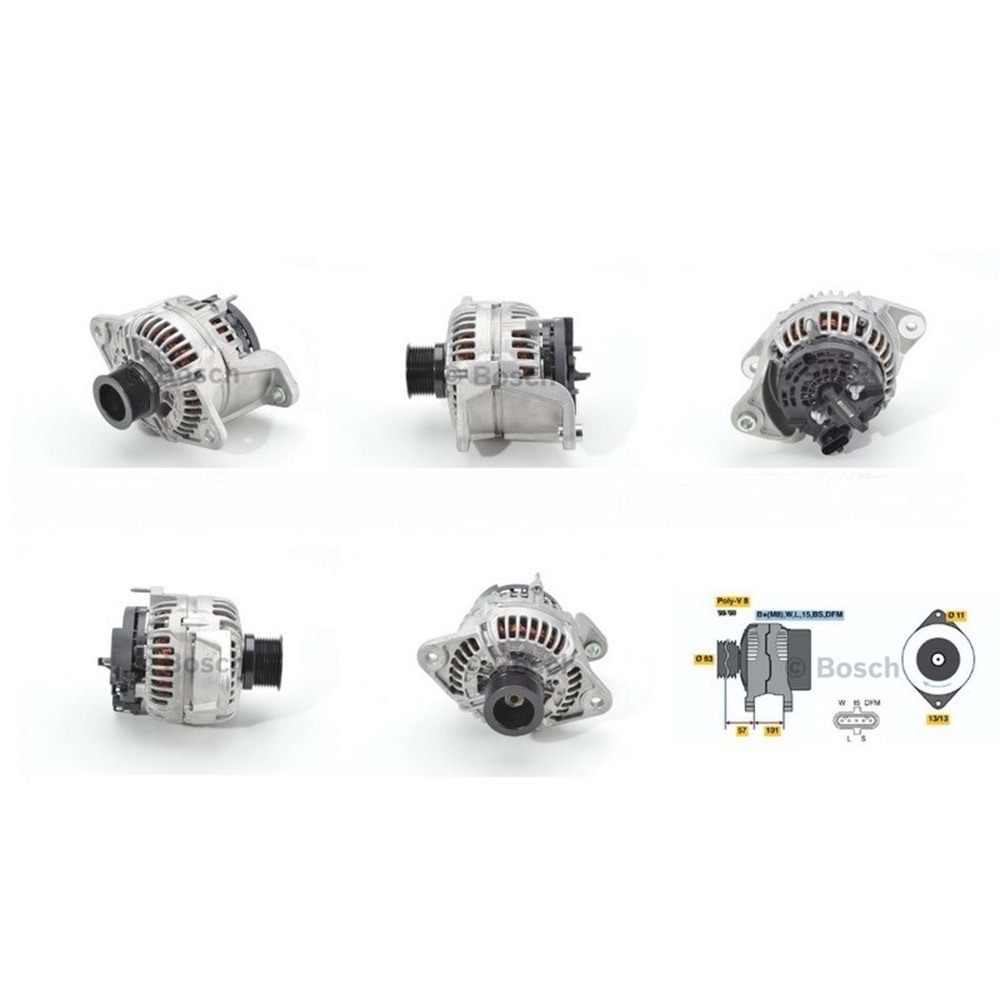 ALTERNATÖR KOMPLE VOLVO FH12-16