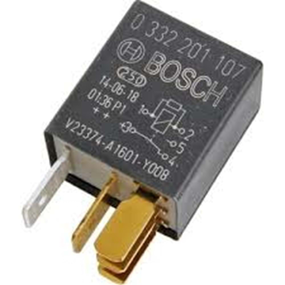 MİKRO RÖLE 12V 5UÇLU 0332207300