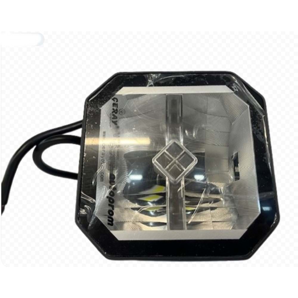 NEON LED İŞ MAKİNASI ÖN FAR SOKETLİ ( E SERTİFİKA