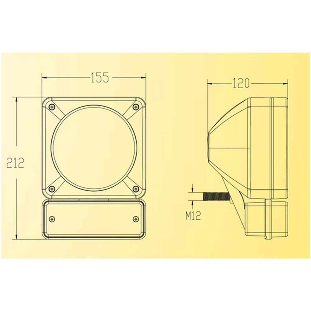 JCB İŞ MAK.ÖN FAR E.M.KOMPLE