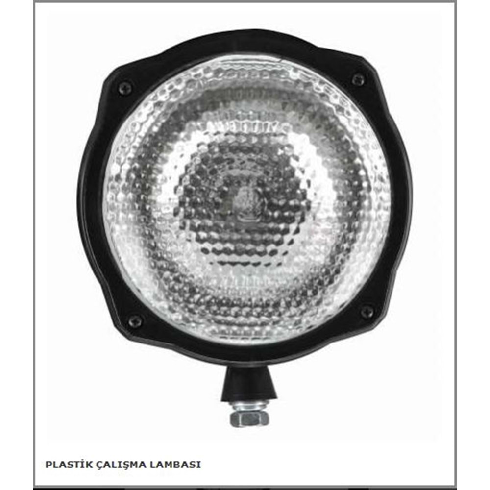 128MM ÜSTTEN KULPLU BARAKETSİZ PLS.ÇALIŞMA LAMBASI