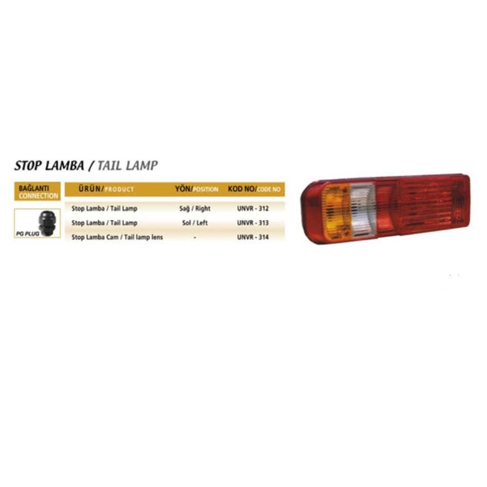 FORD-OTOSAN STOP KABLOLU UNIVERSAL