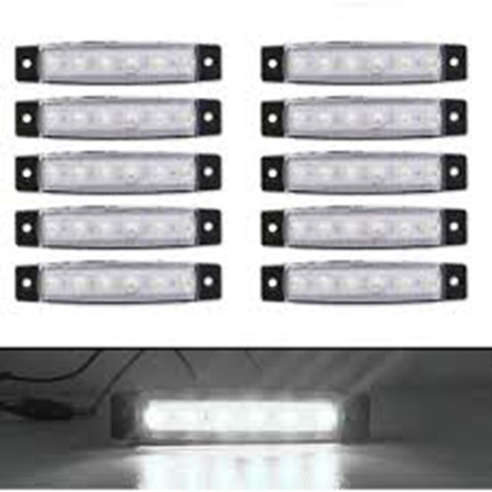 24V PARMAK PAMAK LED BEYAZ