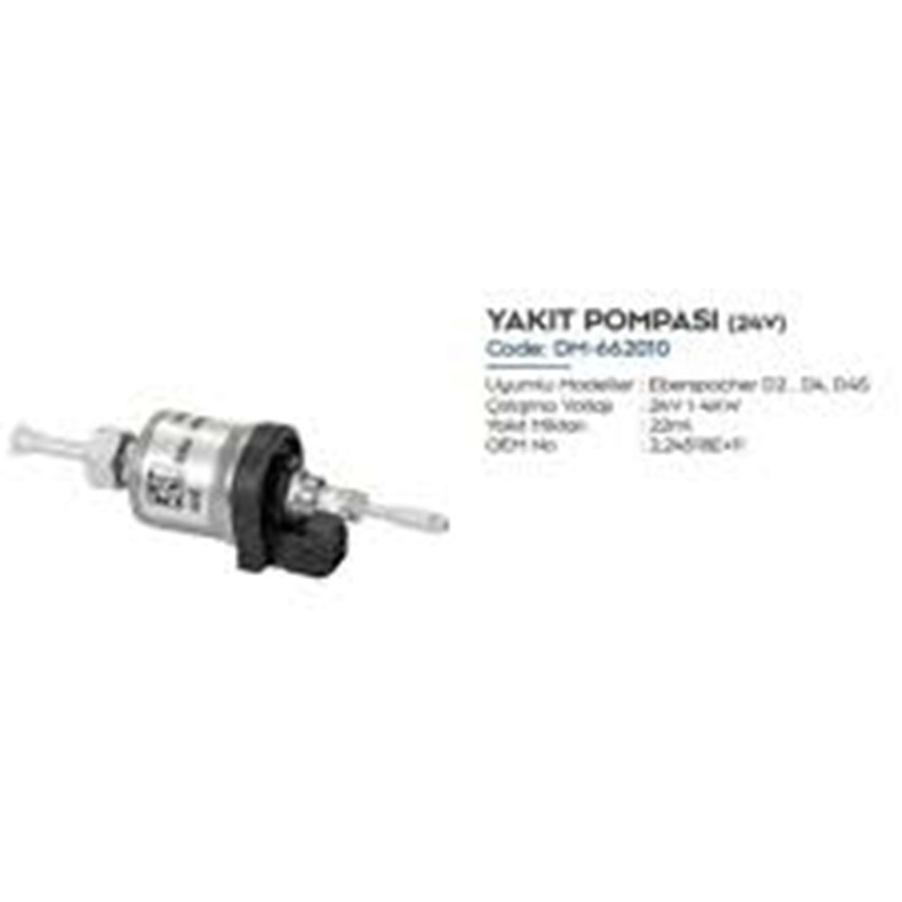 YAKIT POMPASI 24V 1/4KW 22ML EBERSPACHER