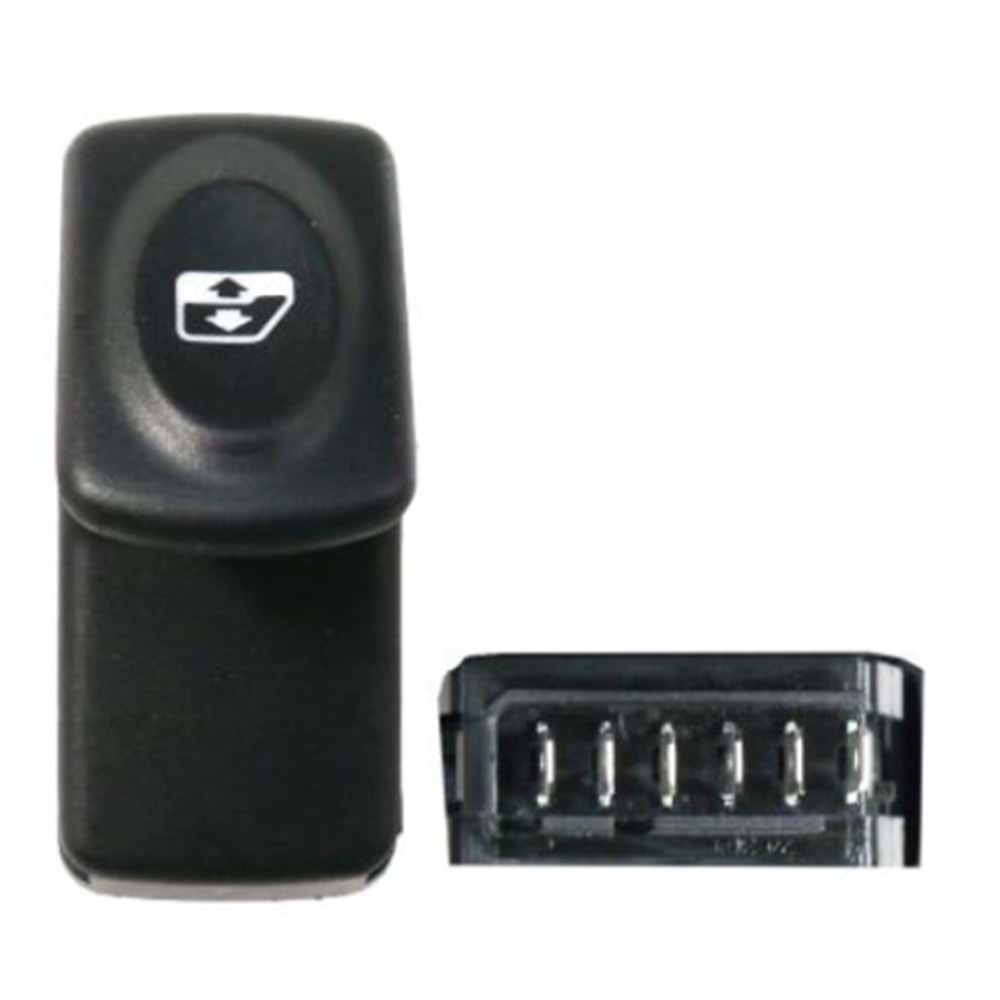 AN 0530/S ANAHTAR CAM AÇMA KANGOO/MEGANE SİYAH