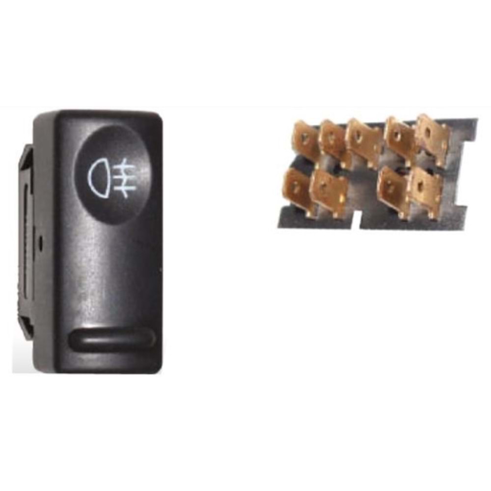 AN 0380 ANAHTAR SİS LAMBA RENAULT 19 ÖN SİS