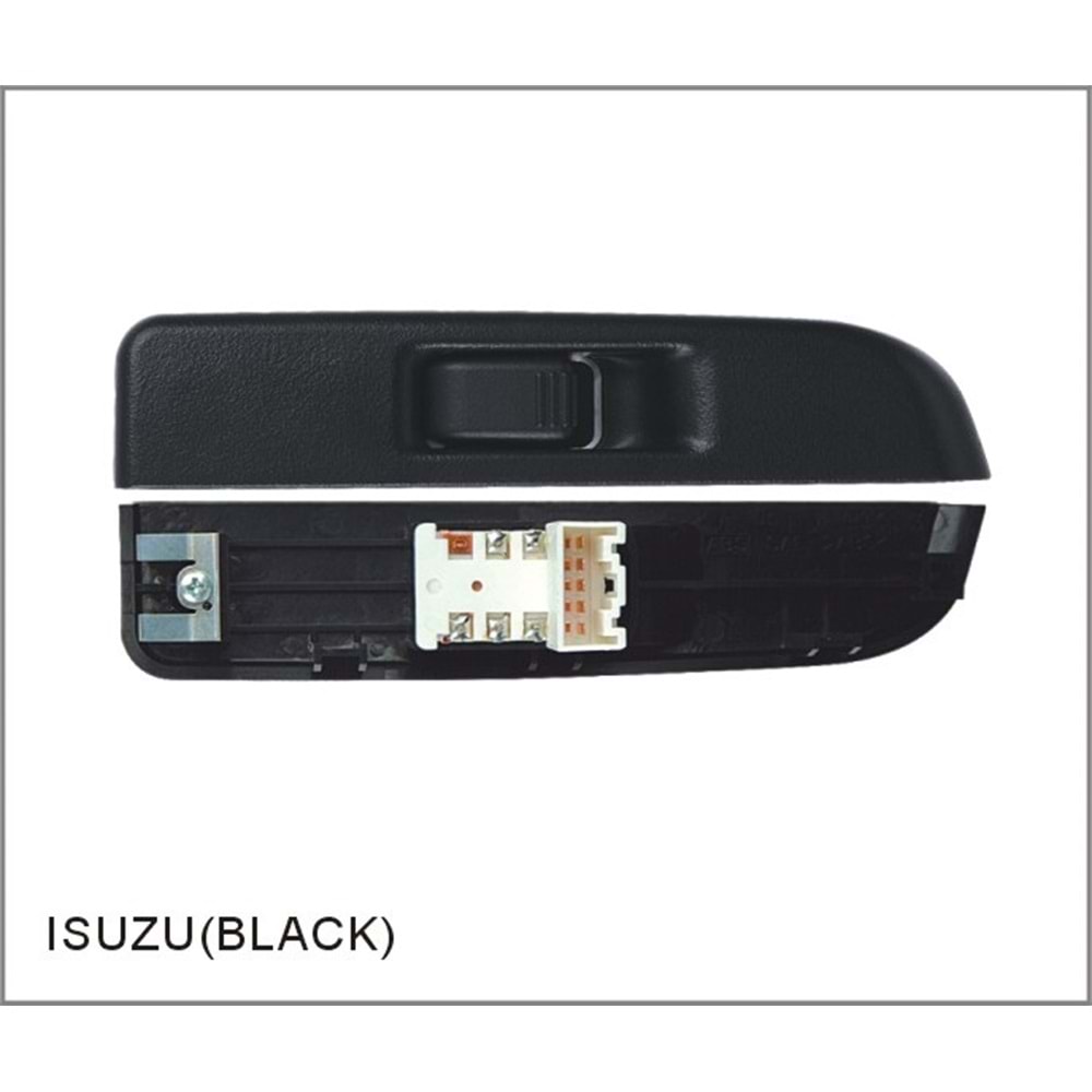 SM596 ANAHTAR CAM AÇMA ISUZU SAĞ TEKLİ SİYA