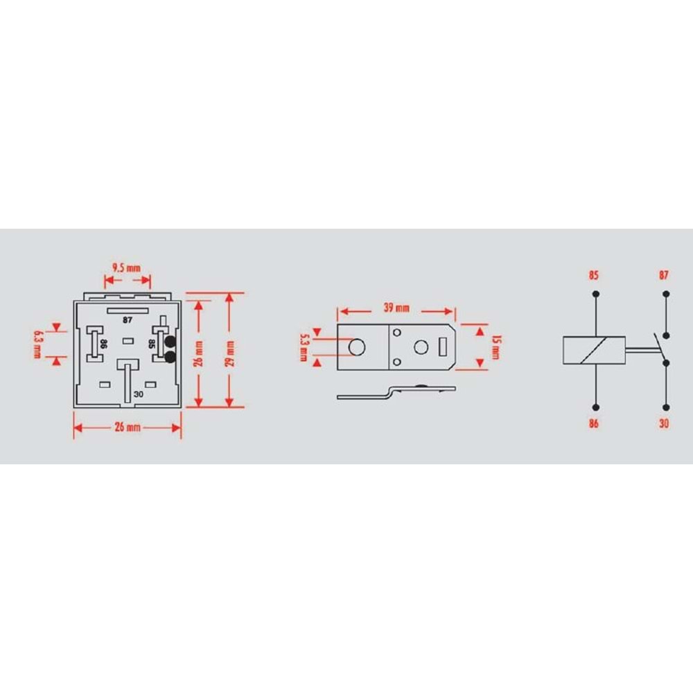 ELO 70 AMPER MİNİ RÖLE 12 V(YENİ) 201006001
