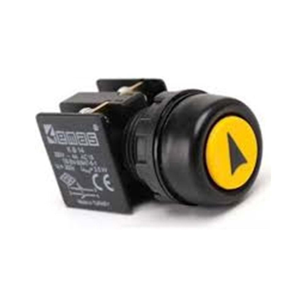 KUMANDA DÜĞMESİ ETANJ ÇİFT DEVRE OKLU 1NK+1NA