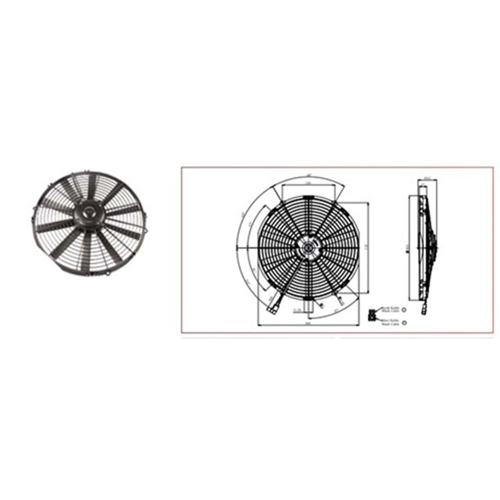 14 EMİCİ / İTİCİ 24 V 160W