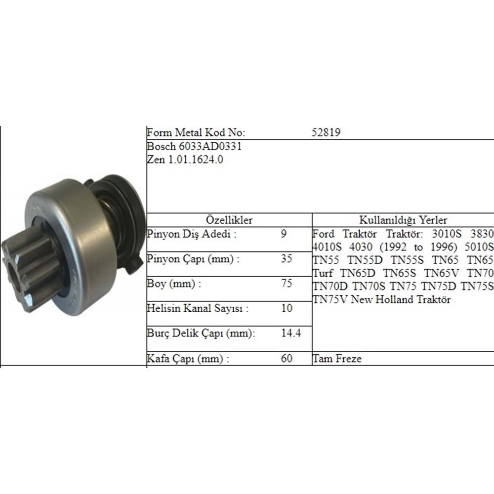 M.DİŞLİ NEW HOLLAND FORD
