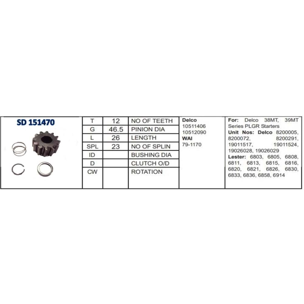 M.DİŞLİ KAFASI 12 DİŞ 38/39MT BMC CUMMINS