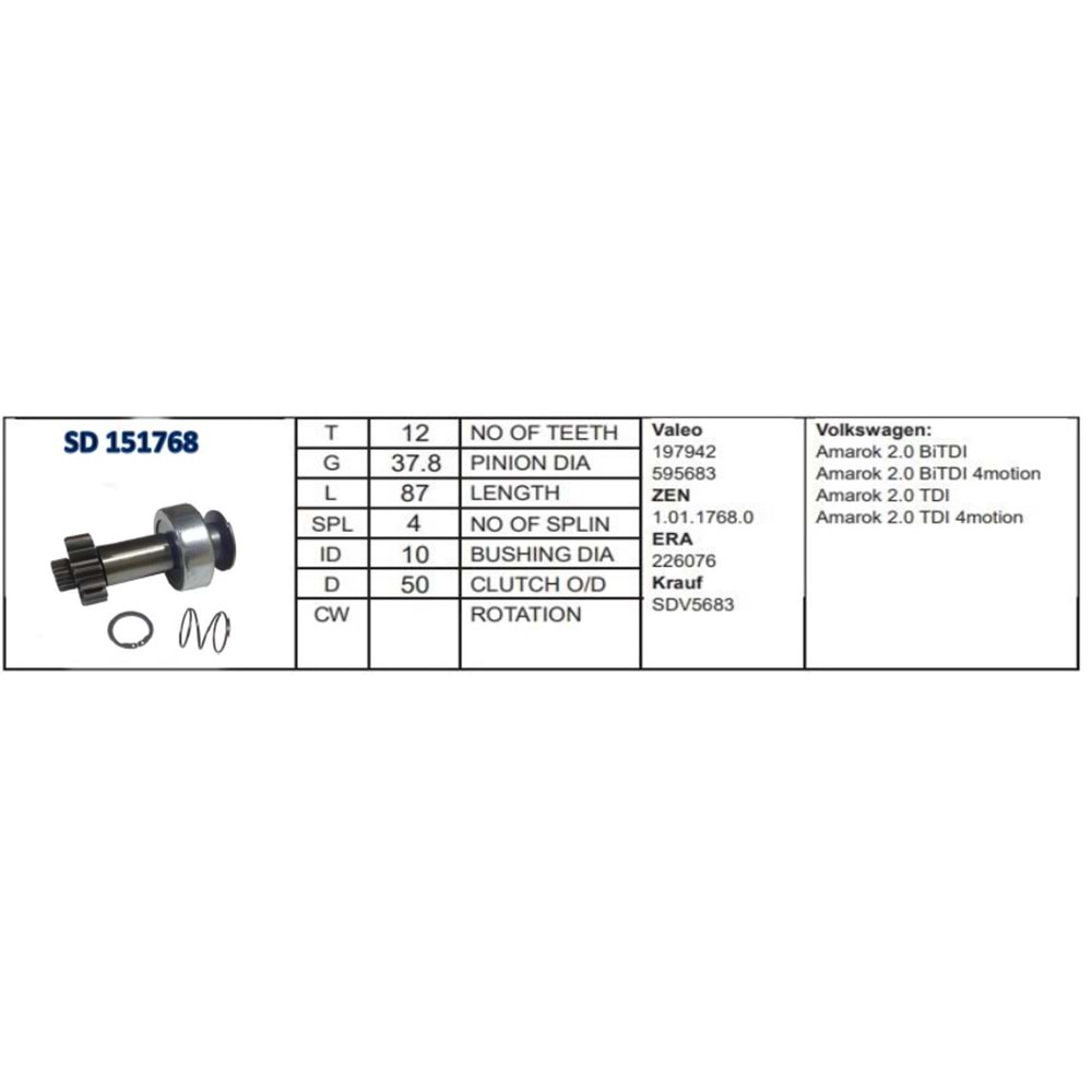 M.DİŞLİSİ 12 DİŞ HYUNDAI KIA 1,4 1,6 36100-2A600