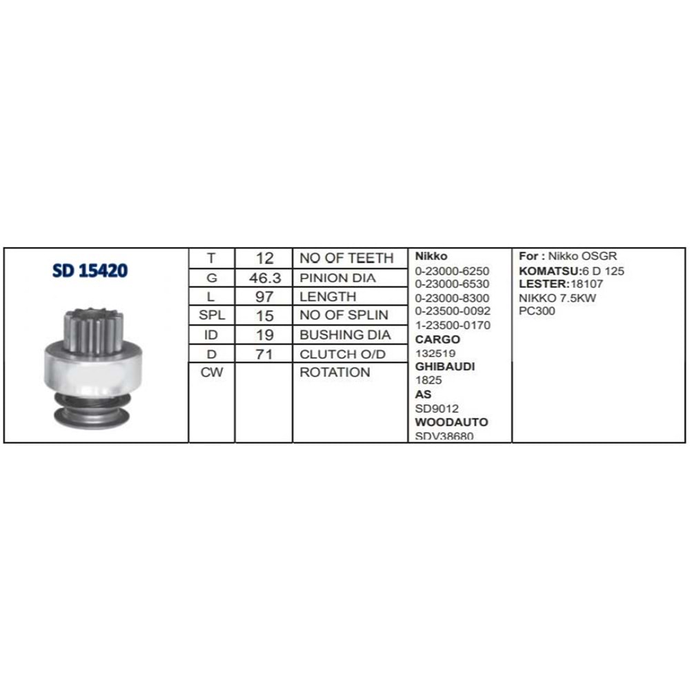 M.DİŞLİSİ 12 DİŞ KOMATSU 450