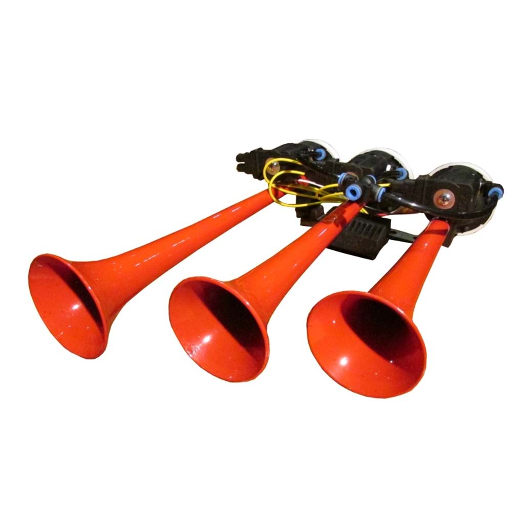 12V 3 SESLİ DALİ DALİ KORNA BOYALI