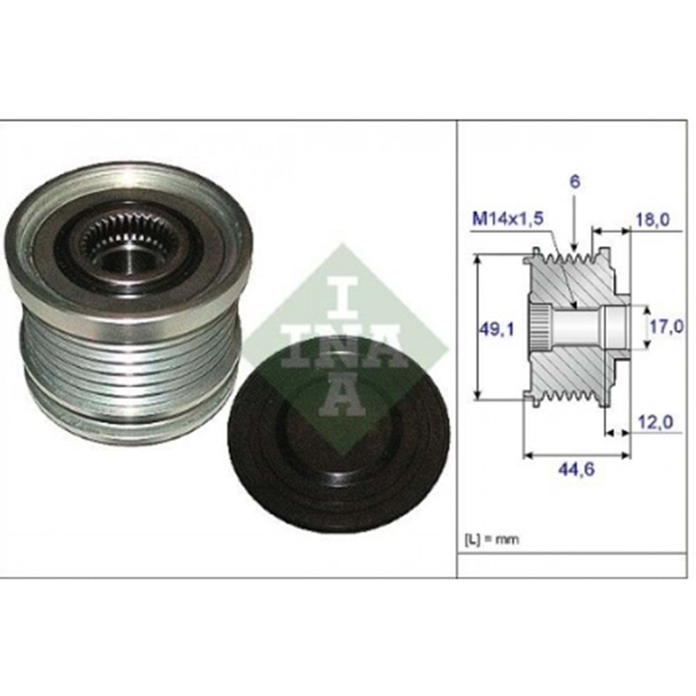 ALTERNATÖR KASNAĞI FORD FOCUS II