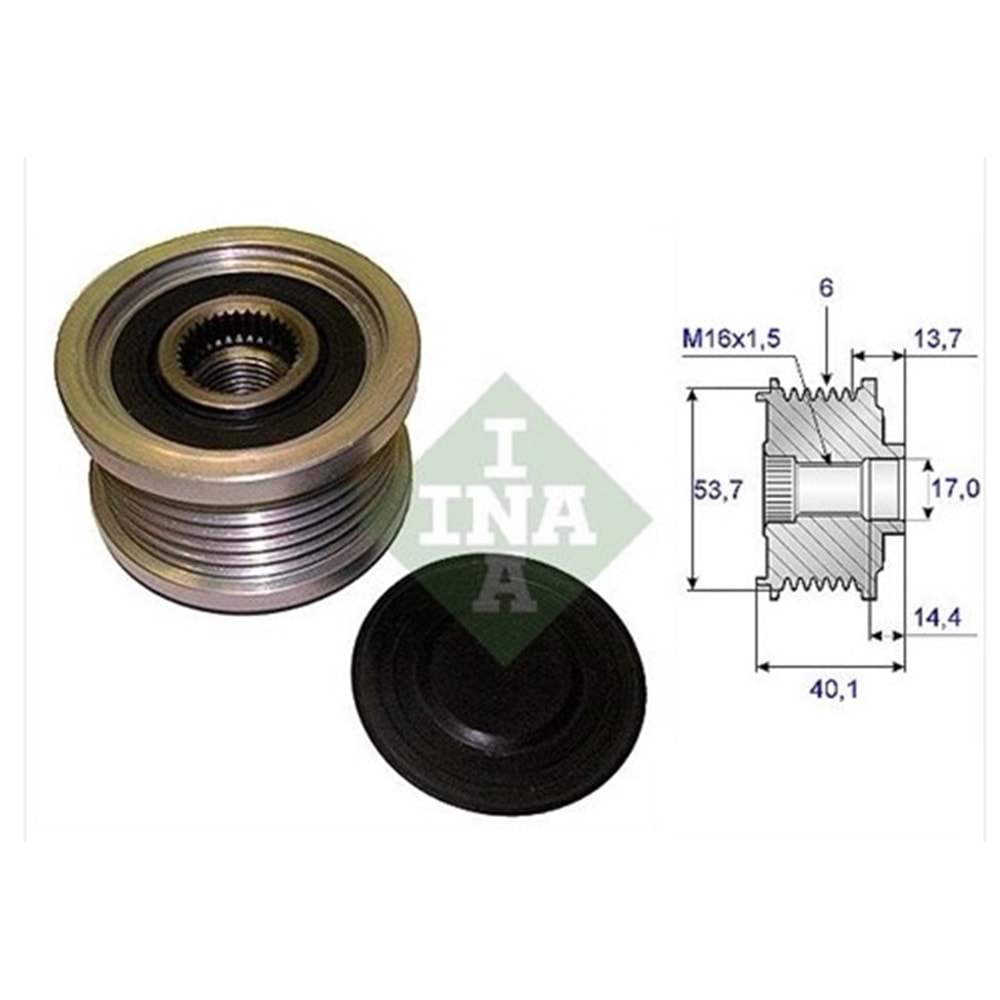 ALTERNATÖR KASNAĞI DELPHI OPEL INSIGNIA 1,4/1,6L