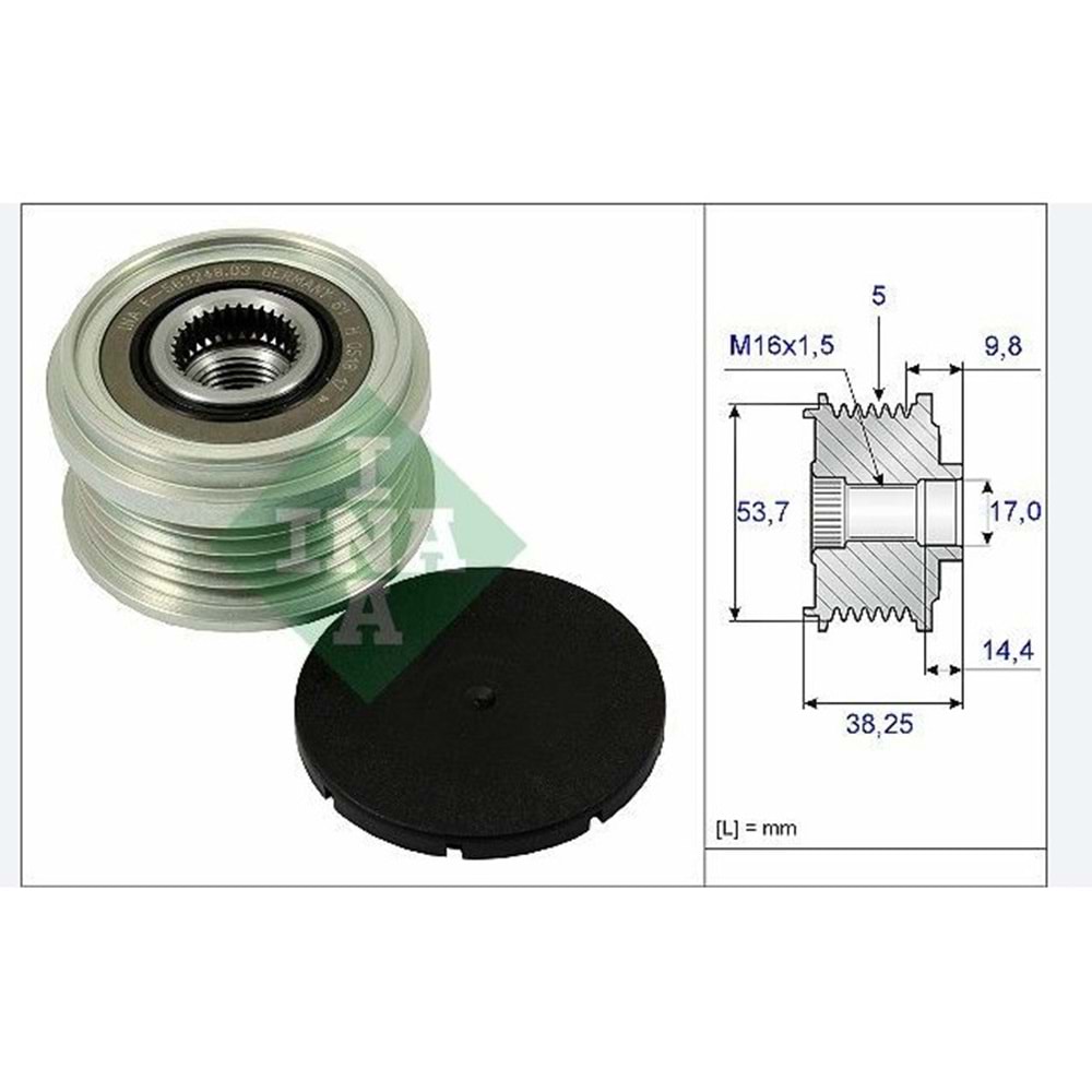 ALTERNATÖR KASNAĞI OPEL ASTRA CORSA D INSIGNIA