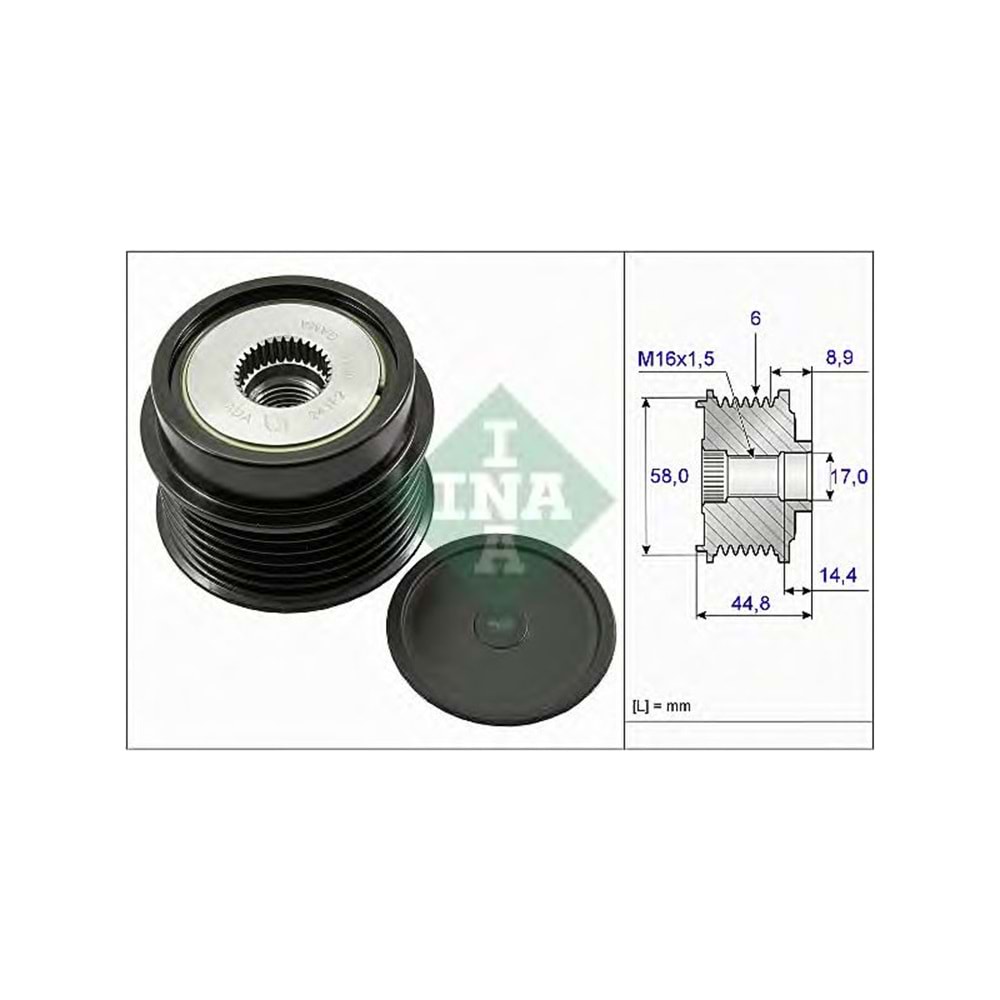 ALT. KASNAĞI RULMANLI HYUNDAI İ20-İ30 KIA CEED RIO