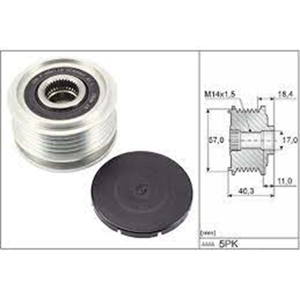 ALTERNATÖR KASNAĞI HYUNDAI İ30 KIA CEED