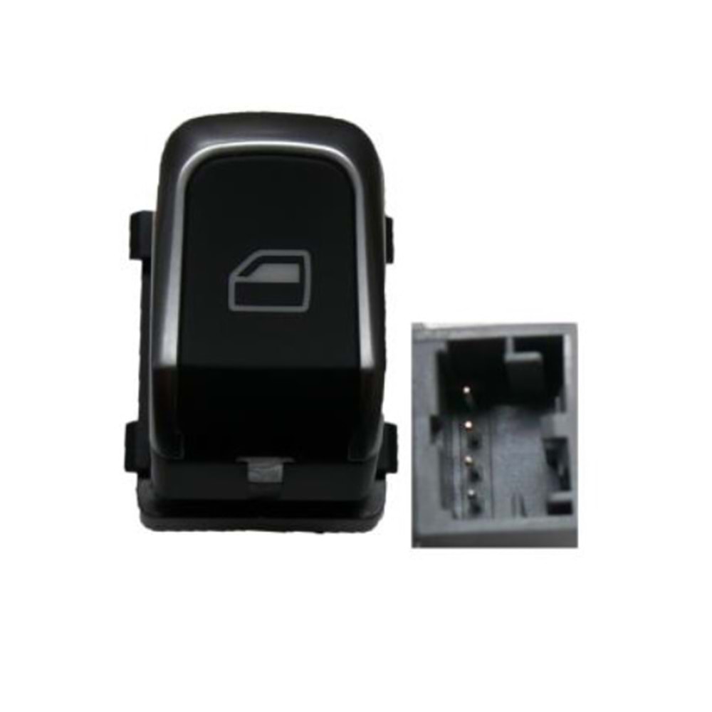 KOBE CAM ANAHTARI Q3/A-6/A-7 TEKLİ KROM 2013