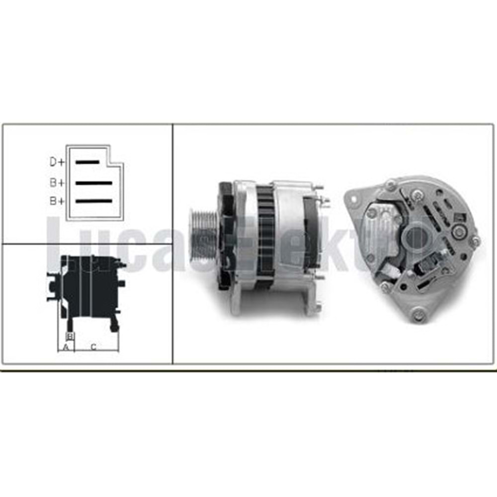 A127 BMC FATİH (KASNAKLI) (61920108 YERN.) 12V-55A