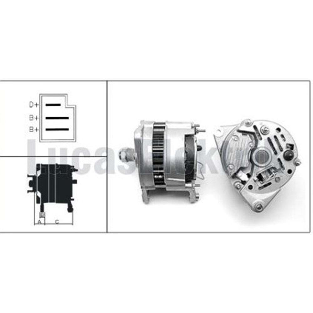 A127 BMC FATİH KAMYON (KASNAKSIZ) 12V-70A