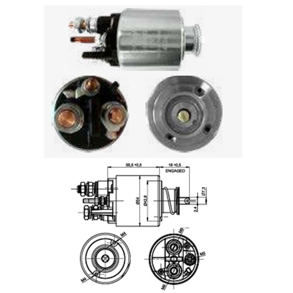 M.OTOM.RENAULT MEGANE II 1.4 - 1.6 - 16V