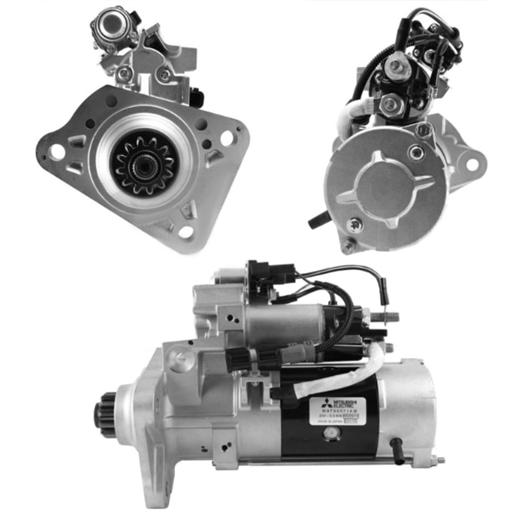 M.MOT. 24V 5,5 KW 12 DIS MITSUBISHI / MAN