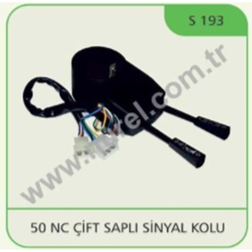 50 NC (ÇİFT SAPLI) SİNYAL KOLU