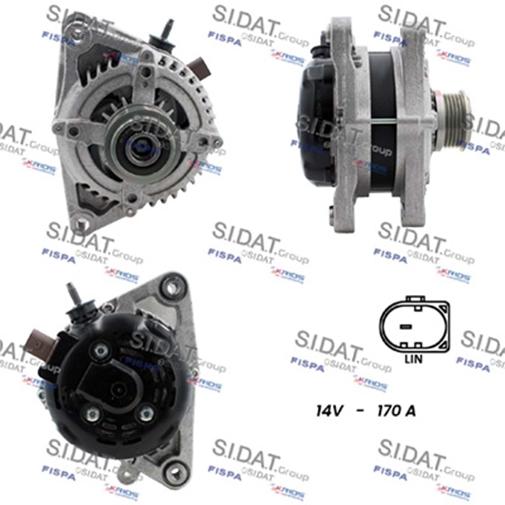 ALT.12V 170A FIAT