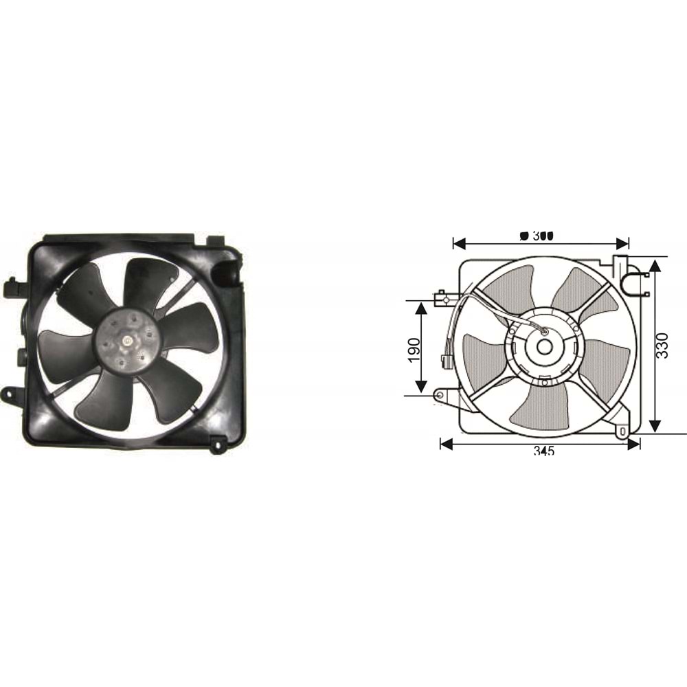FAN MOTORU DAWEOO MATIZ II