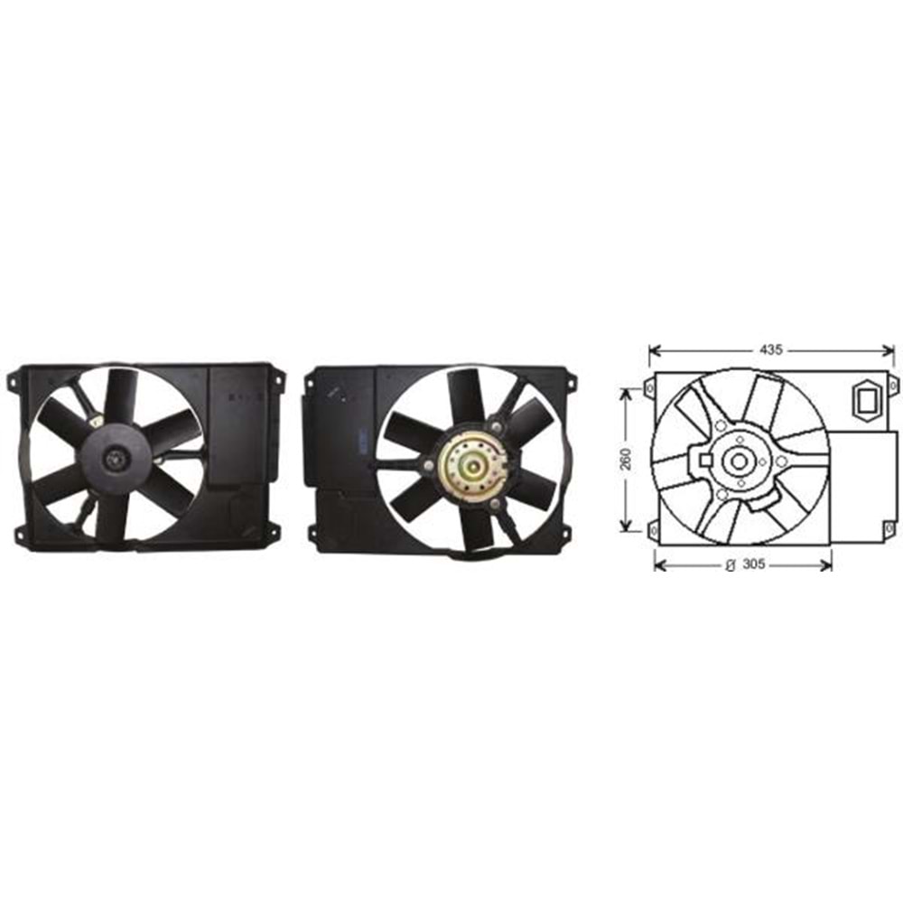 FAN MOTORU PEUGEOT BOXER DAVLUMBAZLI