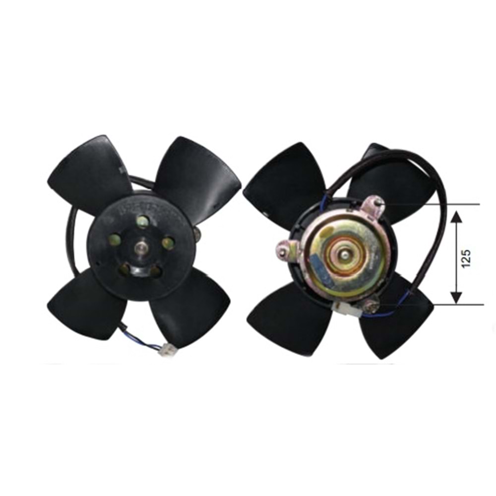 FAN MOTORU 12V.LADA SAMARA/VEGA
