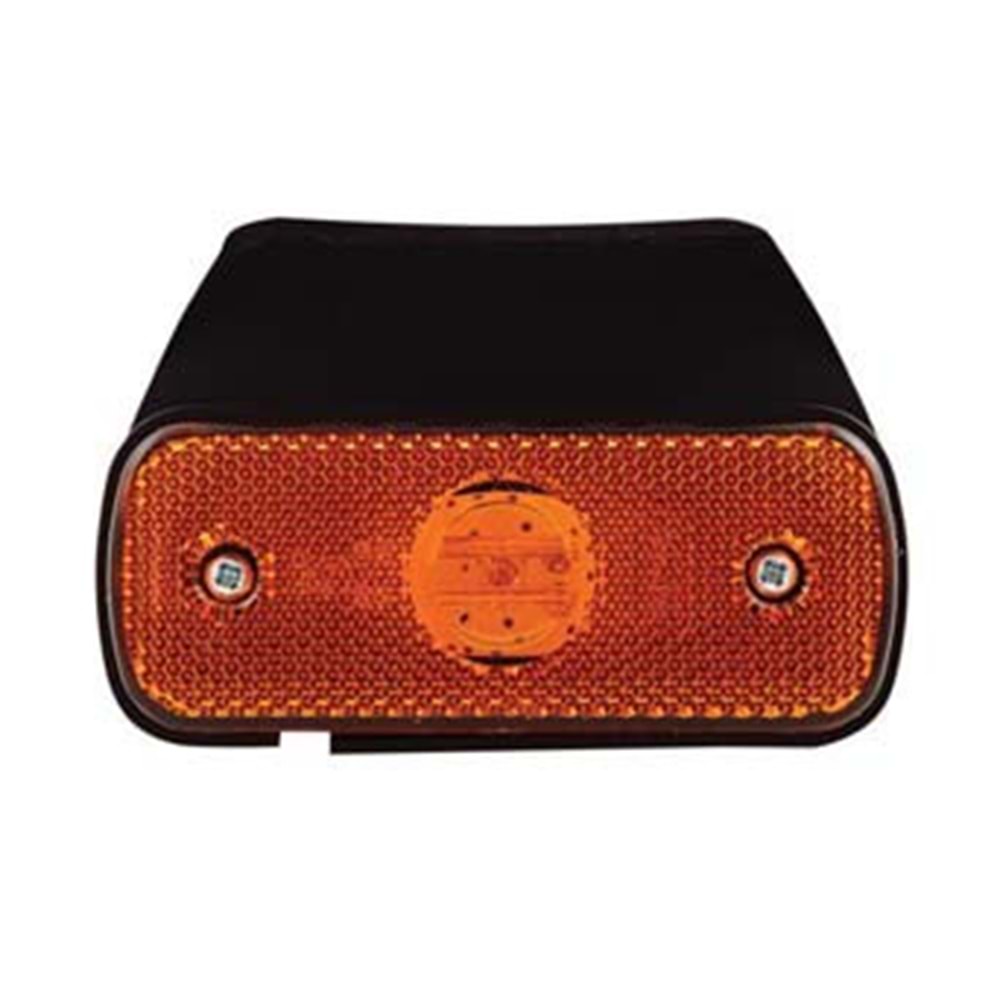 TEK LEDLİ YAN LAMBA 24 V.BRKLİ TTRLİ