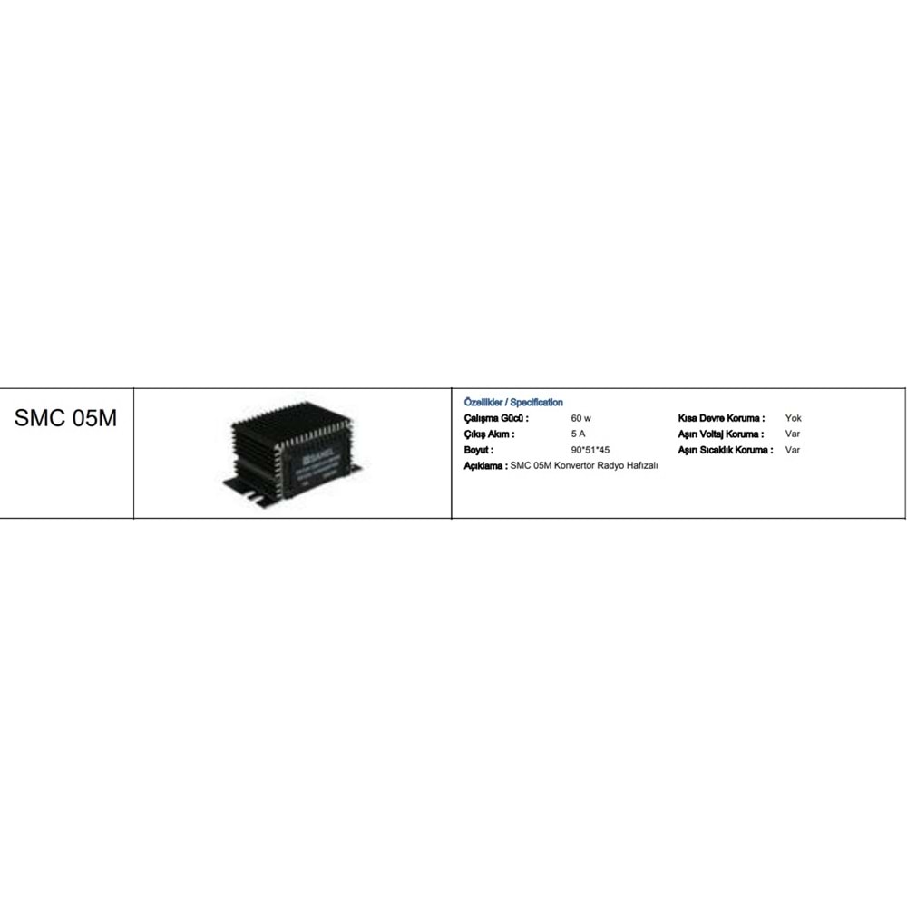24V 5A SWITCHMODE HAFIZALI 60W