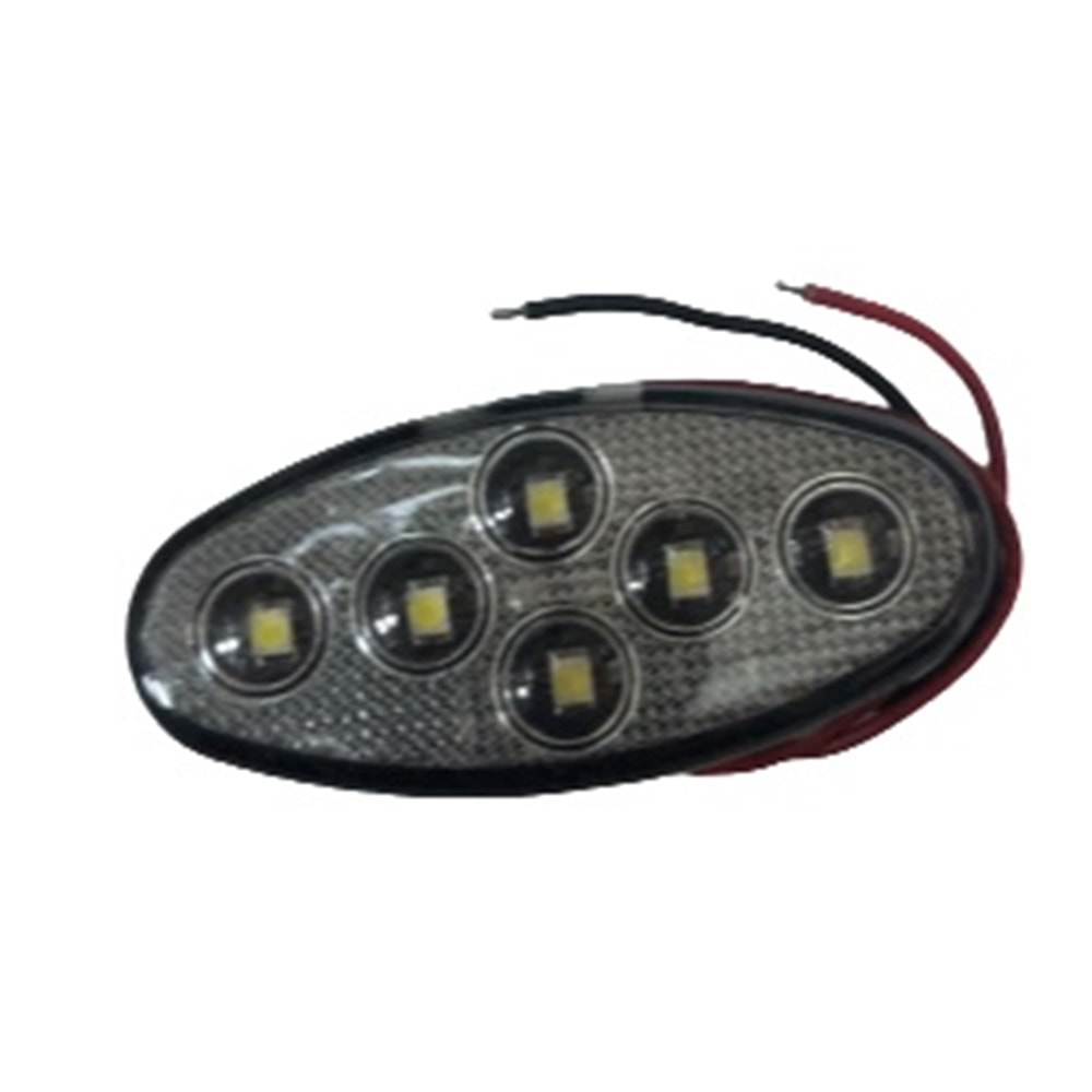 24V 6LEDLİ ELİPS AYDINL.BEYAZ