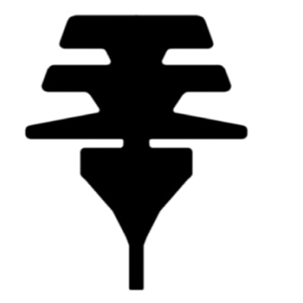 TELLİ TİP SİLECEKLERE UYGUN LASTİK 450MM