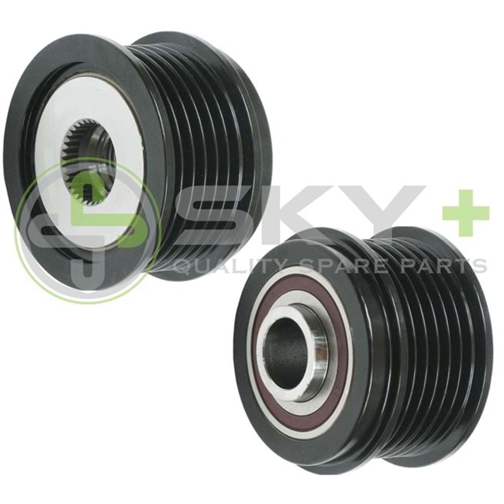 ALT RULMANLI KASNAK FORD CONNECT FOCUS FIESTA VOLVO MAZDA TDCi 6 KANAL 920006 VALEO (535023610)