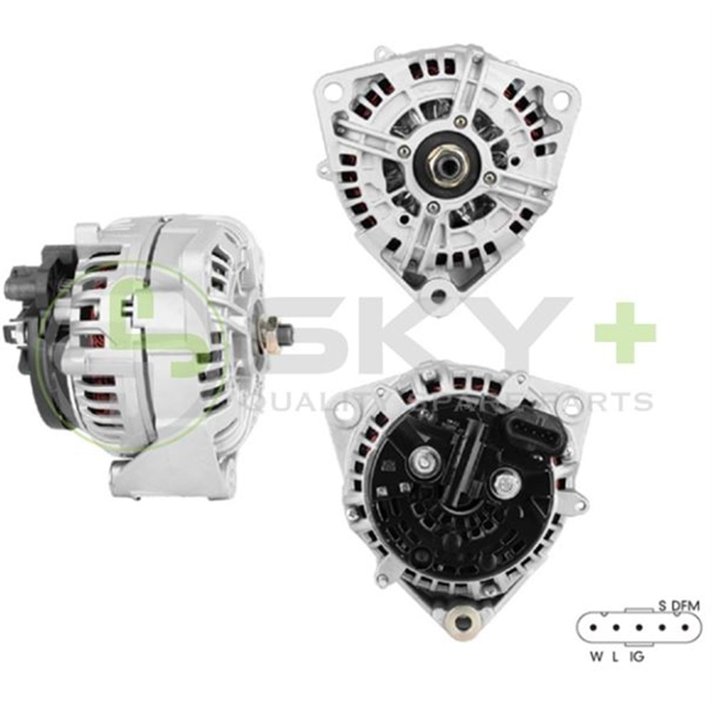 ALTERNATÖR 24V.120A.BOSCH T.MAN TGX/OTOKAR SULTAN 07>