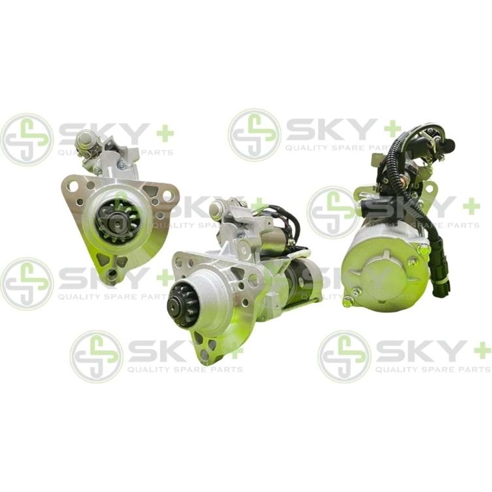 MARŞ MOTORU 24V 12DİŞ MİTSUBİSHİ TİP 5.5KW MAN TGA TGS TGX (STR7913 M9T61971)