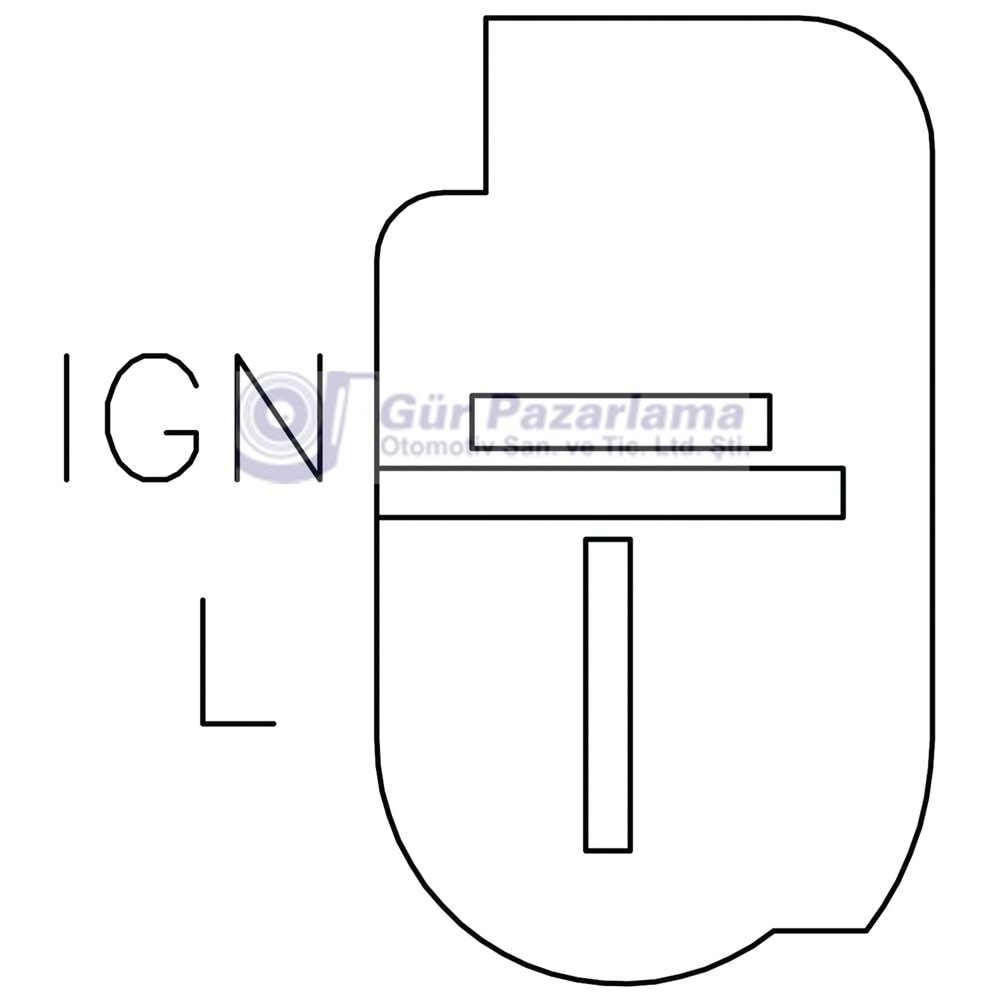 KONJ. 12V MITSUBISHI KAMYONET 2 FİŞLİ SOKETLİ TİP