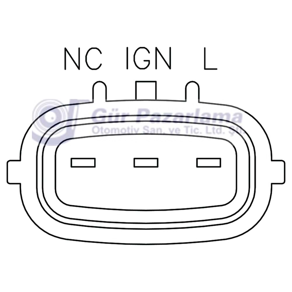 KONJ.24V 35A KOMATSU WA250 İŞ MAKİNASI (D-IG-L) UÇ