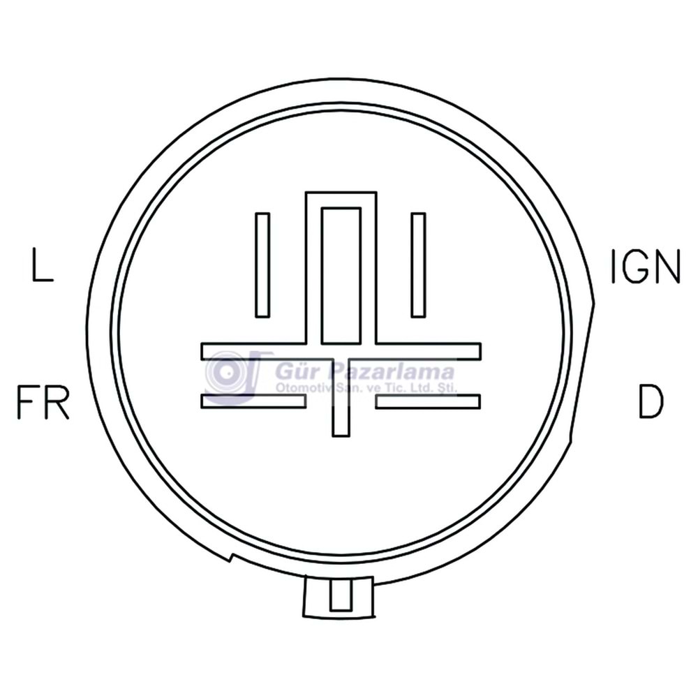 KONJ HONDA (63.5 mm) (4 FIS) (D-FR-IG-L)